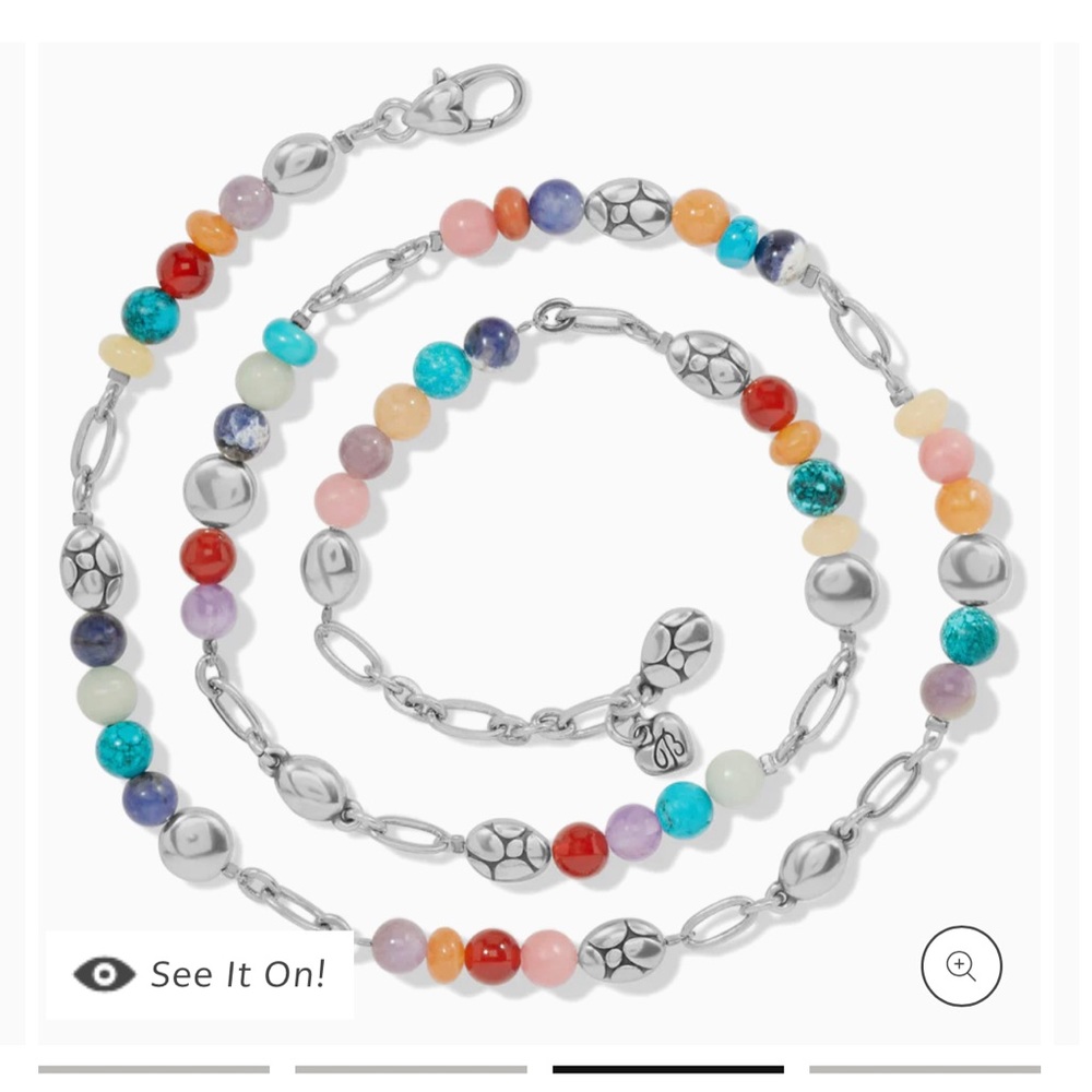 NWT BRIGHTON PEBBLE NECKLACE.   See 2nd photo for description